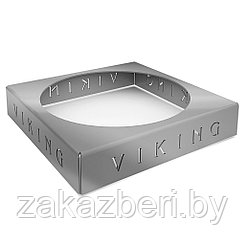 Подставка под казан для мангала "VikinG XL", 37х37х7см, сталь s3мм, Grillux (Россия)