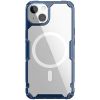 Силиконовый чехол Nillkin Nature TPU Pro Magnetic Case Синий для Apple iPhone 13