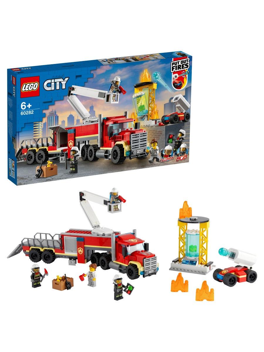 Конструктор Lego City 60282 Команда пожарных - фото 1 - id-p171745897