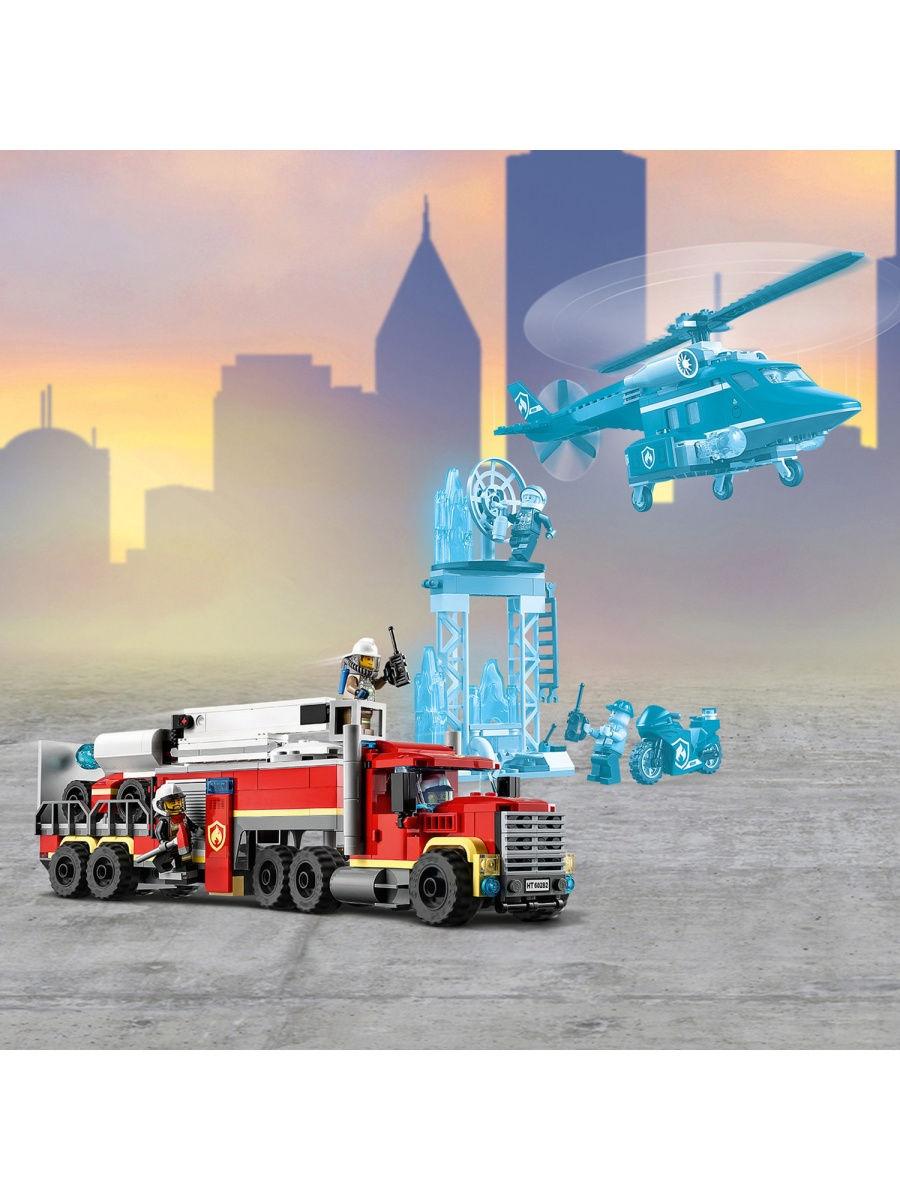 Конструктор Lego City 60282 Команда пожарных - фото 9 - id-p171745897
