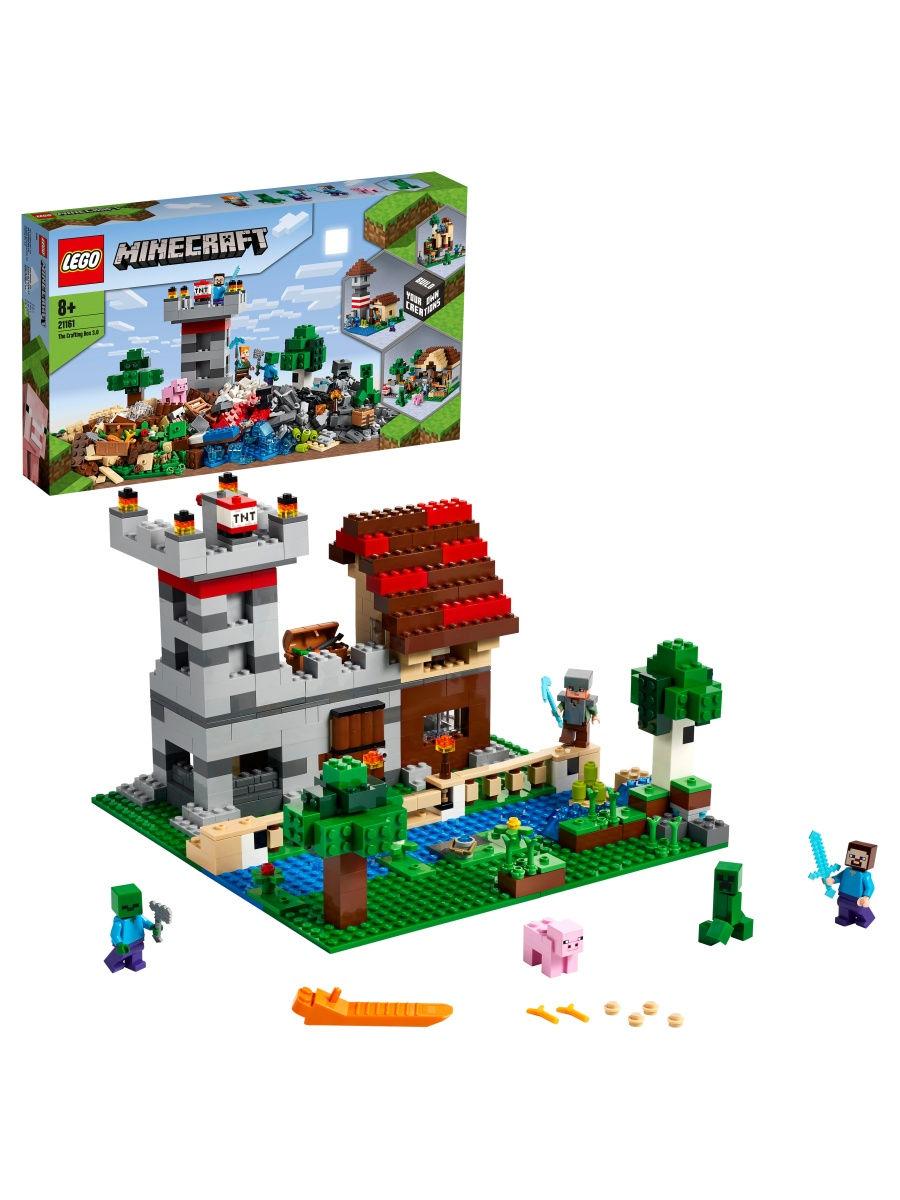 Конструктор Lego Minecraft 21161 Набор для творчества 3.0 - фото 1 - id-p171746073
