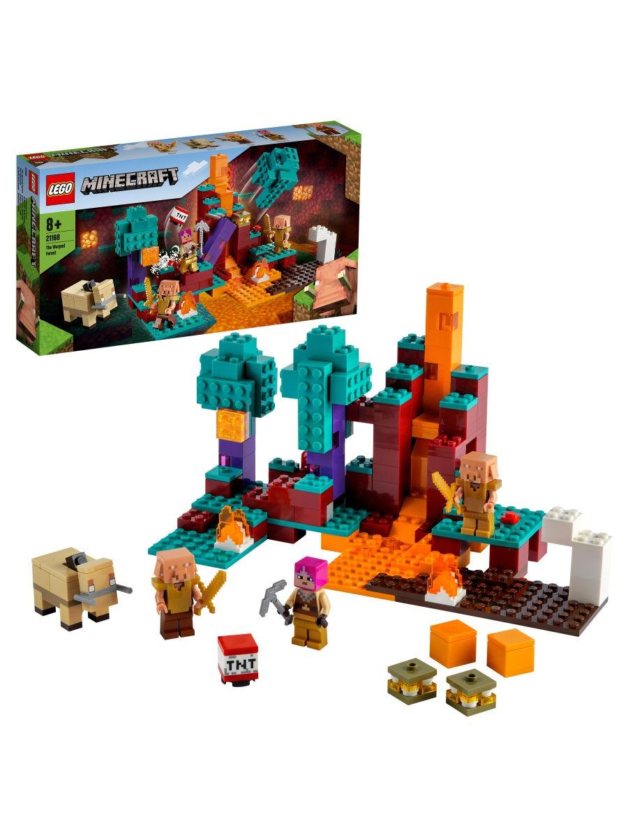 Конструктор Lego Minecraft 21168 Искаженный лес - фото 1 - id-p171746270
