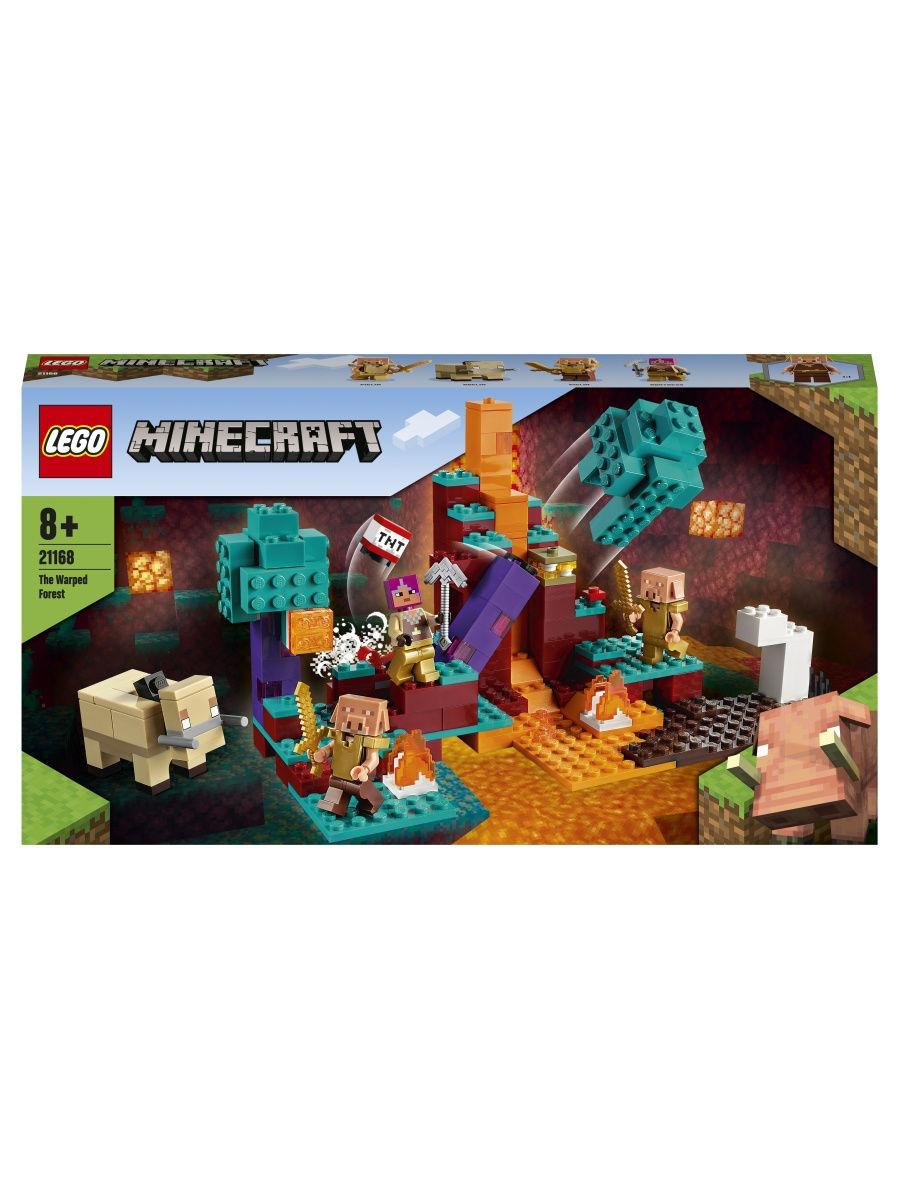 Конструктор Lego Minecraft 21168 Искаженный лес - фото 2 - id-p171746270