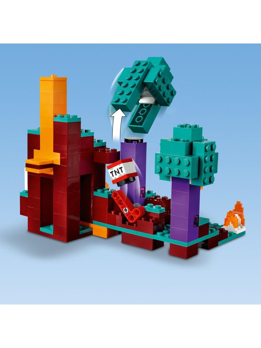 Конструктор Lego Minecraft 21168 Искаженный лес - фото 7 - id-p171746270