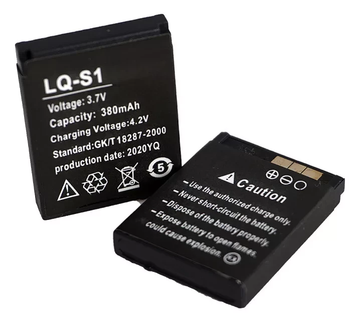 Аккумулятор LQ-S1 380mAh для смарт часов DZ09/A1/Z50/U8/GT08 и др. - фото 2 - id-p171750323