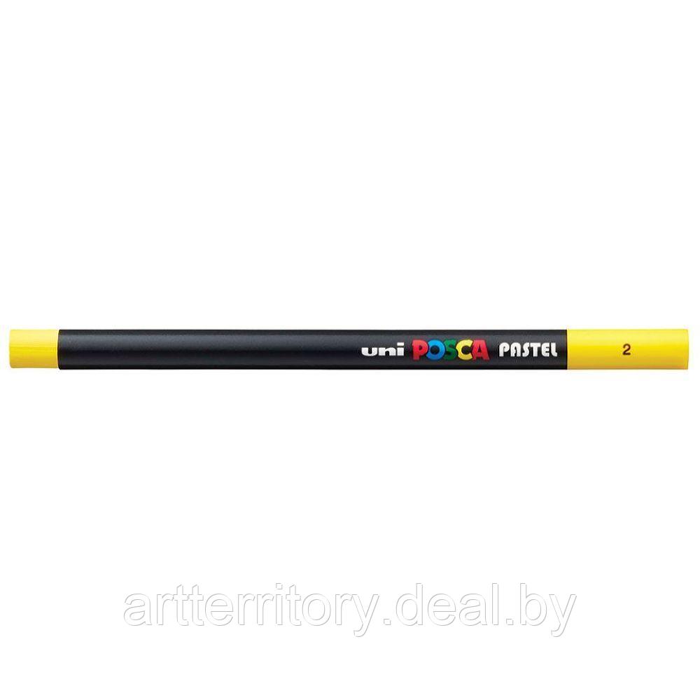 Пастель Mitsubishi Pencil POSCA (желтый) - фото 1 - id-p171760901