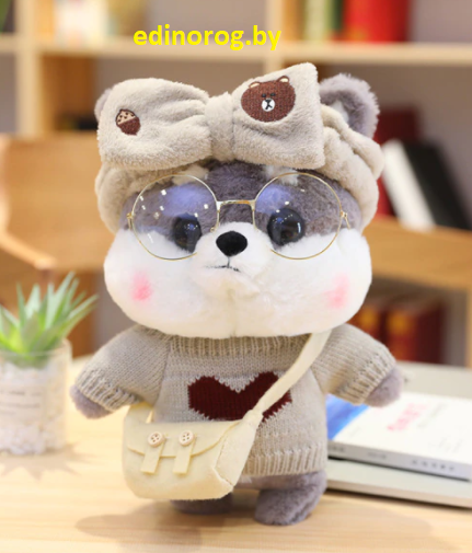 Мягкая игрушка собачка Lalafanfan.