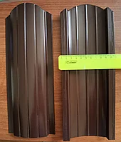 Штакетник глянцевый двухсторонний RAL8017/8017