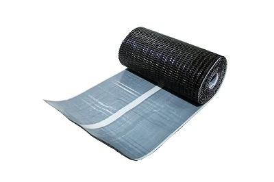 Лента для примыкания гофрированная алюминиевая GRAND LINE черная (2,5м) - фото 2 - id-p171770190