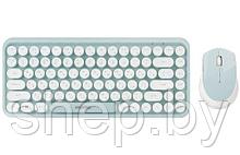 Комплект клавиатура+мышь мультимедийный SmartBuy SBC-626376AG-M мятно-белый