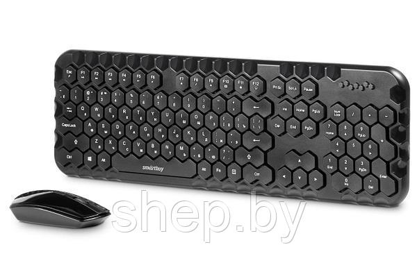 Комплект клавиатура+мышь Smartbuy Honeycomb черный (SBC-642383AG-K) /10 - фото 1 - id-p171770694
