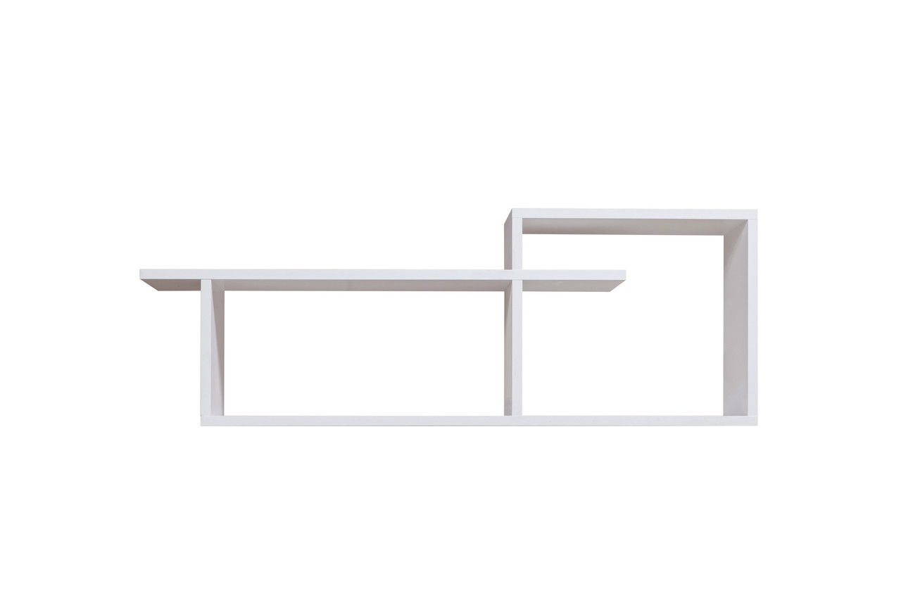Полка навесная Мебель-класс Имидж-1 (Белый) - фото 3 - id-p171770991