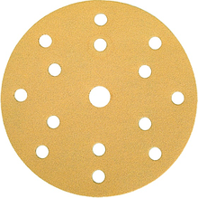Абразивные круги на бумажной основе, 150 мм (желтый)