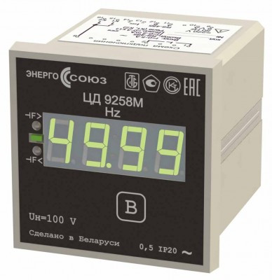 ЦД 9258 Преобразователь измерительный цифровой частоты переменного тока Энерго-Союз - фото 3 - id-p171771602