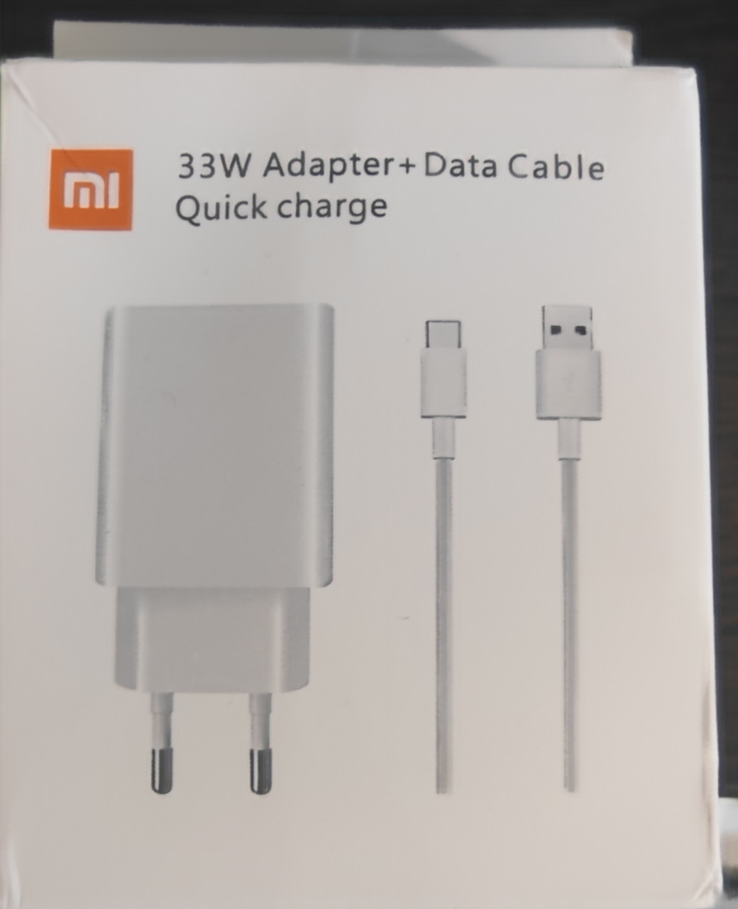 33W Adapter Date Cable Quick charge