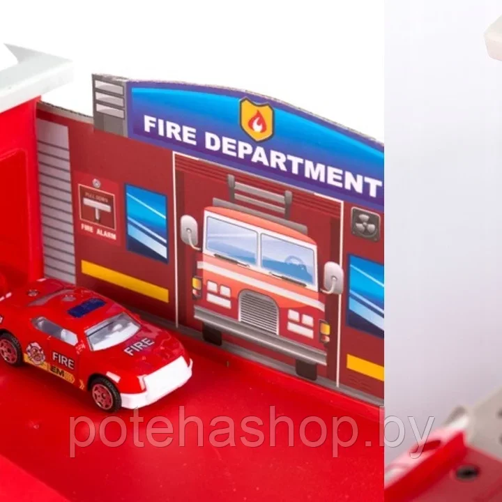 Игровой набор Паркинг "Пожарные", арт. 660-A205 - фото 5 - id-p108517353