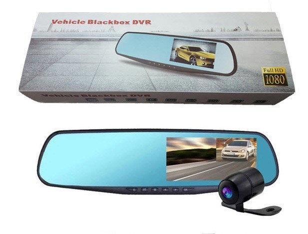 Видеорегистратор зеркало заднего вида Vehicle blackbox (Car DVR Mirror) - фото 2 - id-p171812858