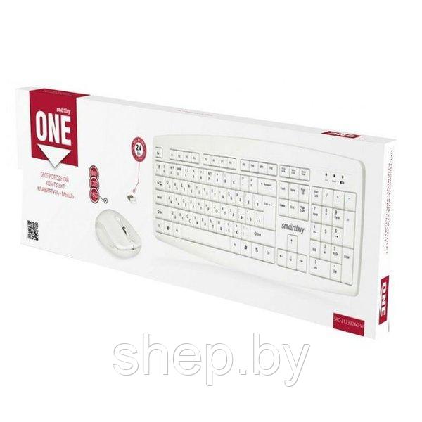 Комплект клавиатура+мышь Smartbuy ONE 212332AG Белый - фото 3 - id-p171814730