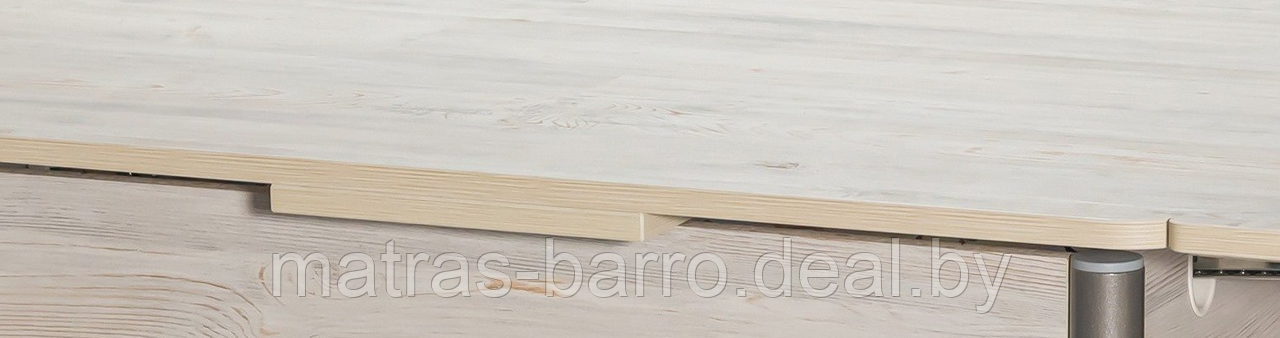 Стол кухонный раздвижной М2 дуб Наоми/опоры металлик - фото 3 - id-p153863305