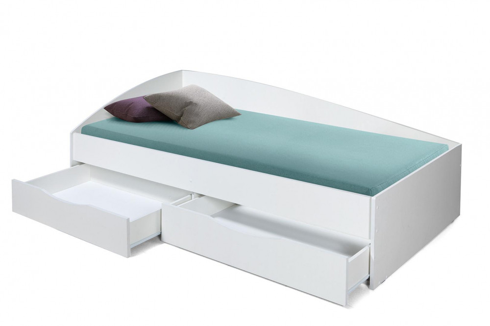 Кровать ФЕЯ-3 (Белый) Олмеко - фото 2 - id-p171850748