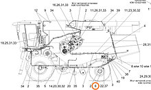 КЗК-12-0701040 жгут датчиков потерь соломотряса