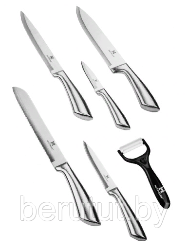 Набор ножей с подставкой 7 предметов HOFFMANN - фото 2 - id-p171850790