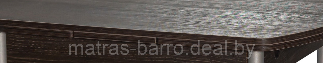 Стол кухонный раздвижной М2 дуб Кантербери/опоры металлик - фото 3 - id-p153863303