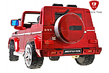 Детский электромобиль двухместный Electric Toys Mercedes G55 AMG красный, фото 6