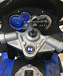 Детский электромобиль мотоцикл Electric Toys BMW 1500 LUX (белый) 12V, фото 4