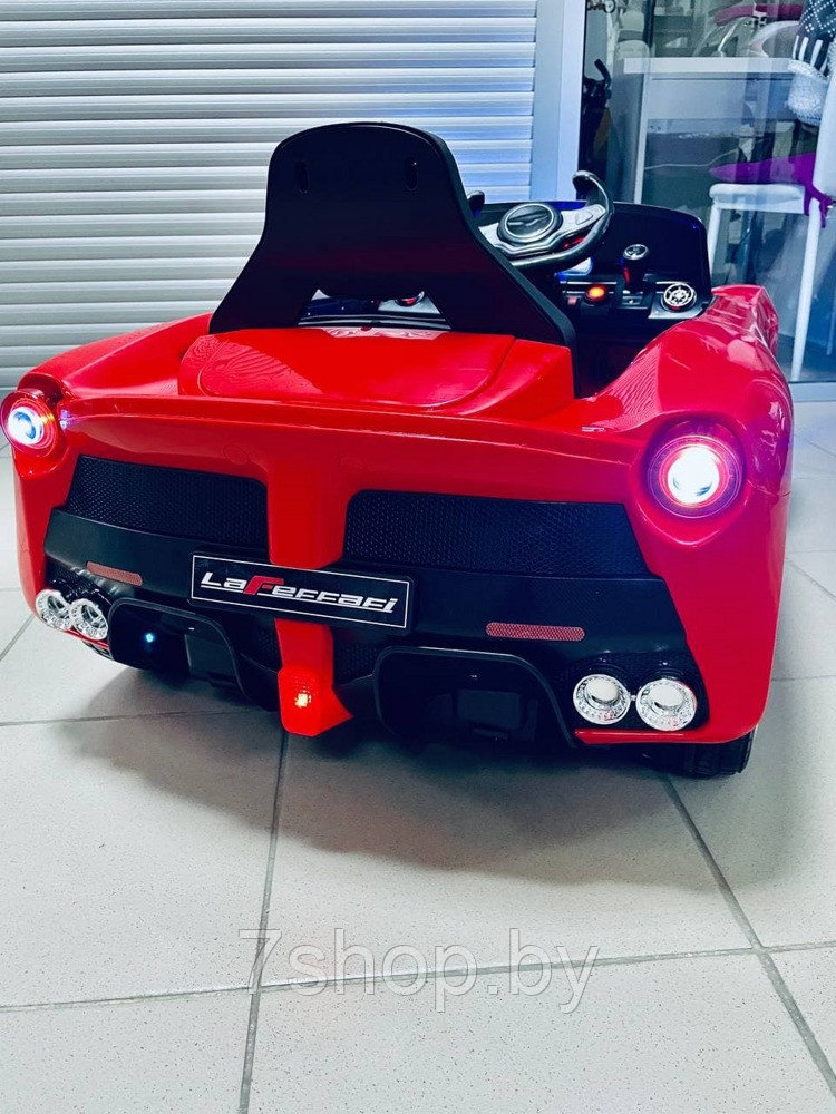 Детский электромобиль Electric Toys Ferrari LUX (красный) - фото 6 - id-p171851196