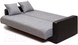 Диван Интер Мебель Лондон с 2 подушками (рогожка серый), фото 5