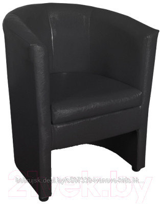 Кресло мягкое Lama мебель Рико (Teos Black)