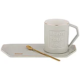 Чайная пара "break time" Lefard 90-1036  белый, фото 2