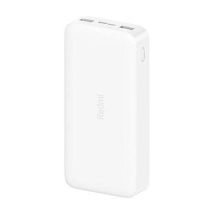 Портативное зарядное устройство Xiaomi 20000mAh Redmi 18w Fast Charge Power Bank   (белый), фото 2