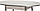 Стол кухонный овальный Сириус М61 дуб Самерсет/опоры металлик, фото 3