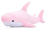 Мягкая игрушка "Акула", 98 см, розовая, фото 3
