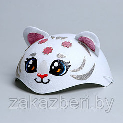 Шляпа карнавальная «Котик», белый