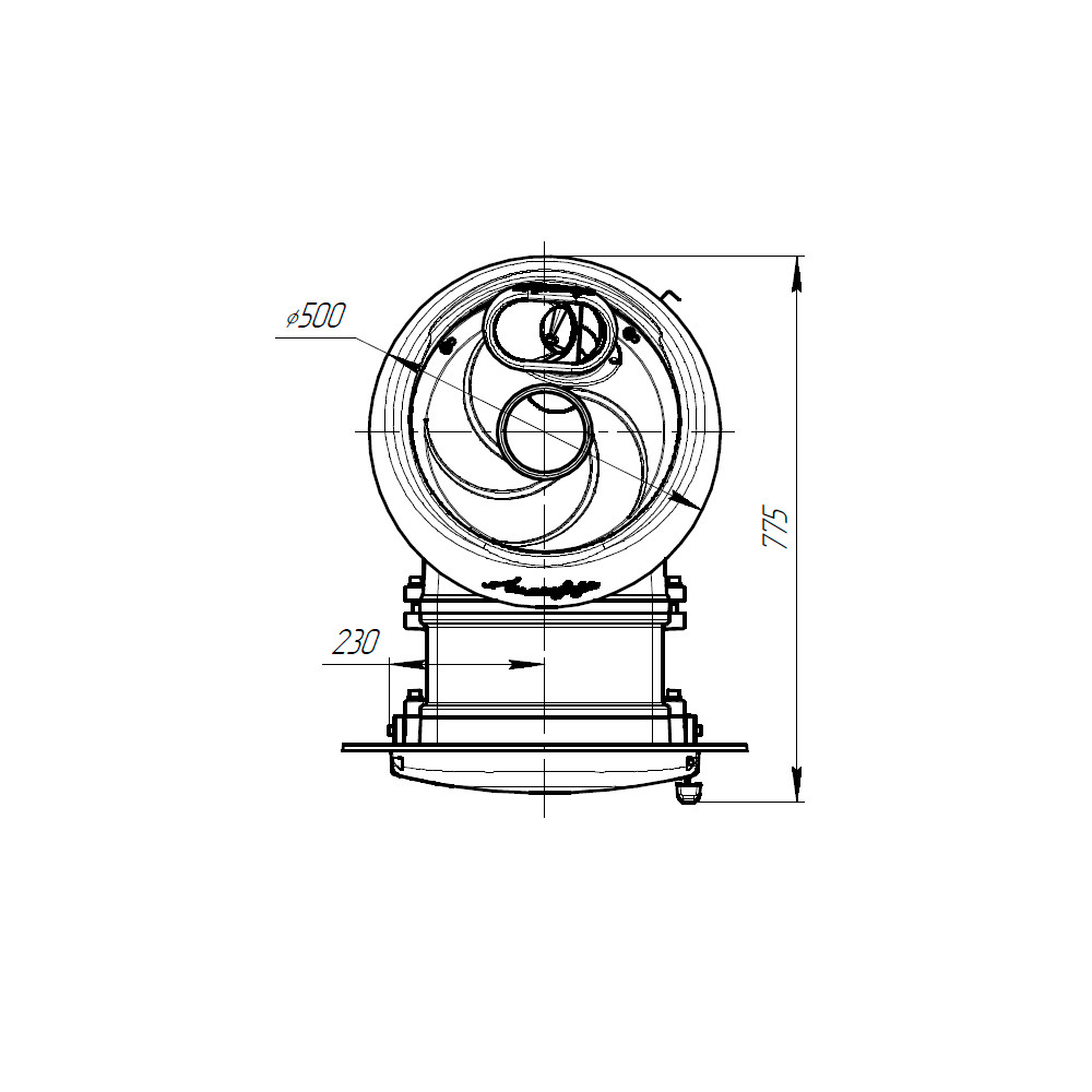 Печь для бани ProMetall Атмосфера с комбинированной облицовкой - фото 8 - id-p147450080