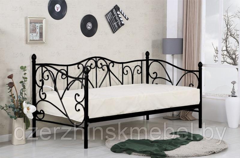 Кровать HALMAR SUMATRA черный , 90/200. Производство Польша. - фото 1 - id-p171894879