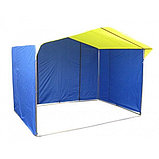 Палатка "Домик" 2,5х2,0 К (каркас из квадратной трубы 20х20 мм, тент - ПВХ 650 гр. м2), фото 2