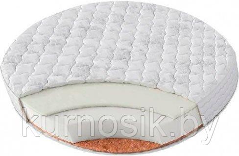 Детский матрас круглый Bambola Round Hollo + Kokos 8 75x75x8 см - фото 1 - id-p171897859