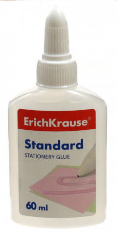 Клей силикатный ErichKrause Standart 60 г (60 мл) - фото 1 - id-p171424811