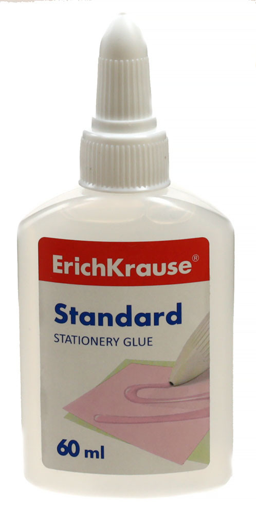 Клей силикатный ErichKrause Standart 60 г (60 мл) - фото 2 - id-p171424811