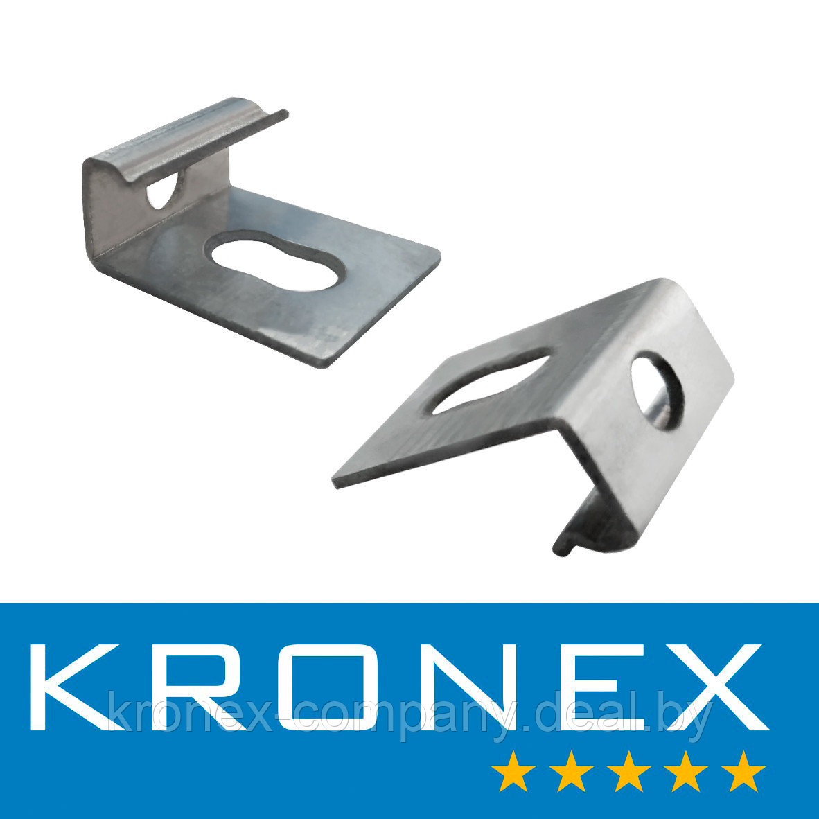 Крепеж стартовый KRONEX №7 для каркаса из металлопрофиля и лаги ДПК (упак/10 шт) - фото 1 - id-p144933500