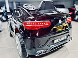 Детский электромобиль Electric Toys Мercedes GLS Coupe LUX 4x4 (черный автокраска), фото 3