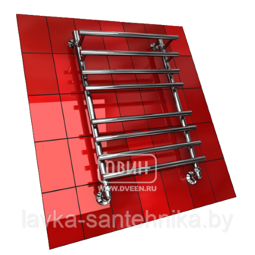 Полотенцесушитель водяной Двин Tf primo с полочкой 80/50 выход справа