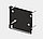 Заглушка торцевая Slott Intruder белая/чёрная скрытый фиксатор (3ф), фото 2