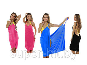 Пляжное платье-полотенце 2в1  bq29