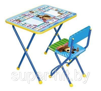 Комплект детской мебели "Маша и Медведь" КП2/2 (стол, стул) - фото 2 - id-p171921464
