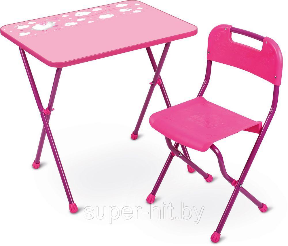 Комплект детской мебели "Алина" роз.цв. КА2/Р (стол, стул) Модель СВ, СВТ - фото 1 - id-p171921468